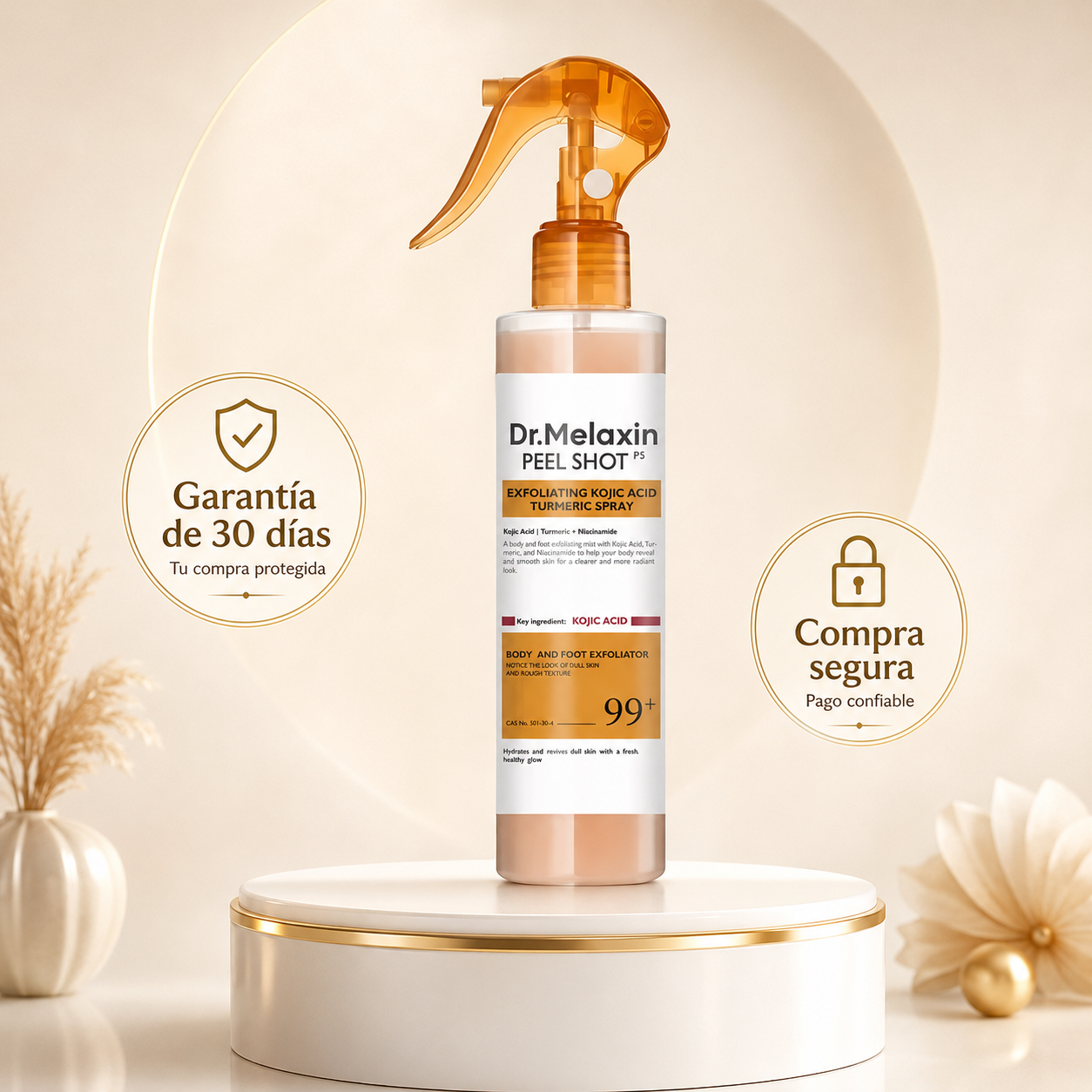 Dr. Melaxin Peel Shot 99 Bio-Spicule Original | Exfoliante Facial Coreano